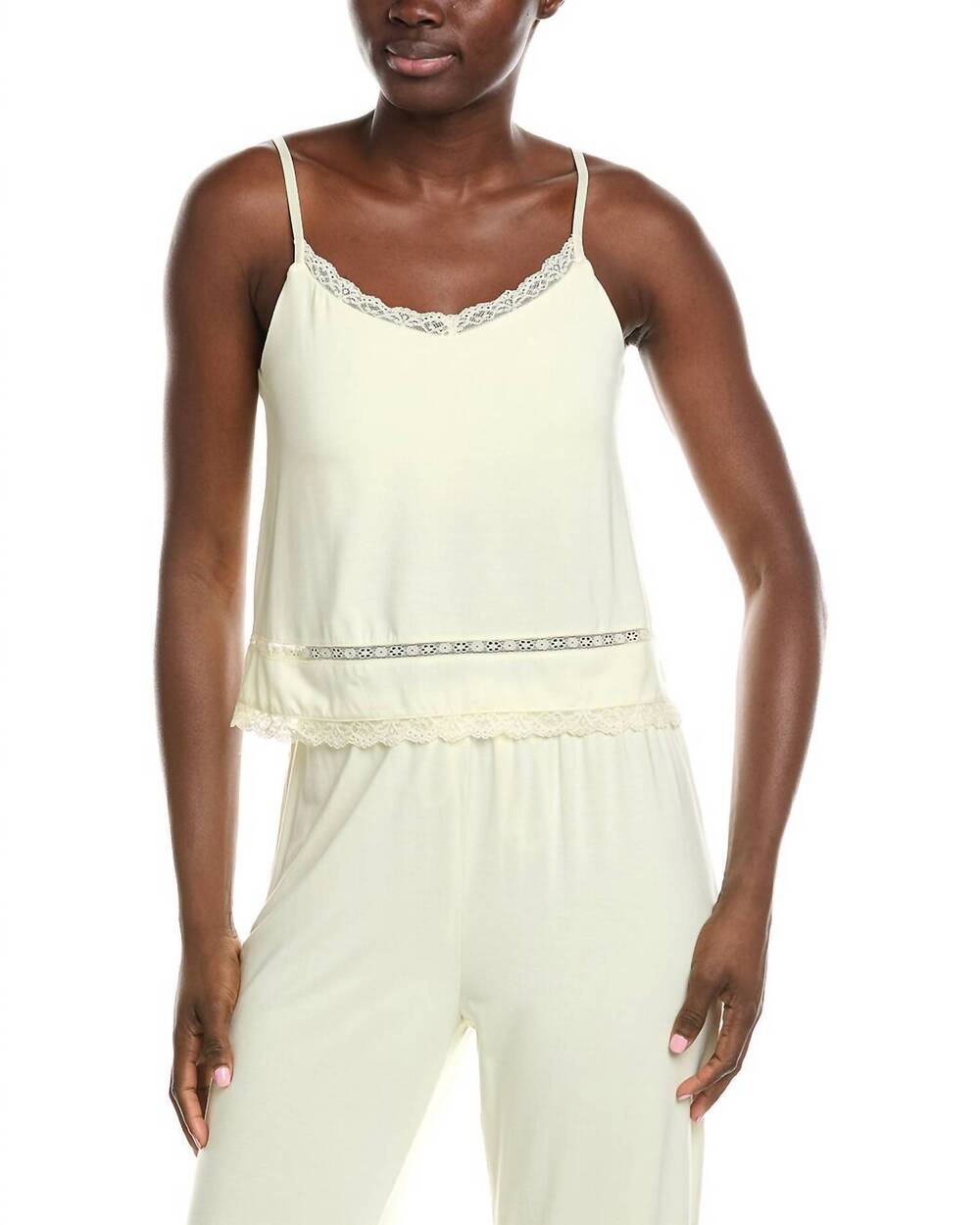 NEW Z SUPPLY gigi crochet cami in pineapple